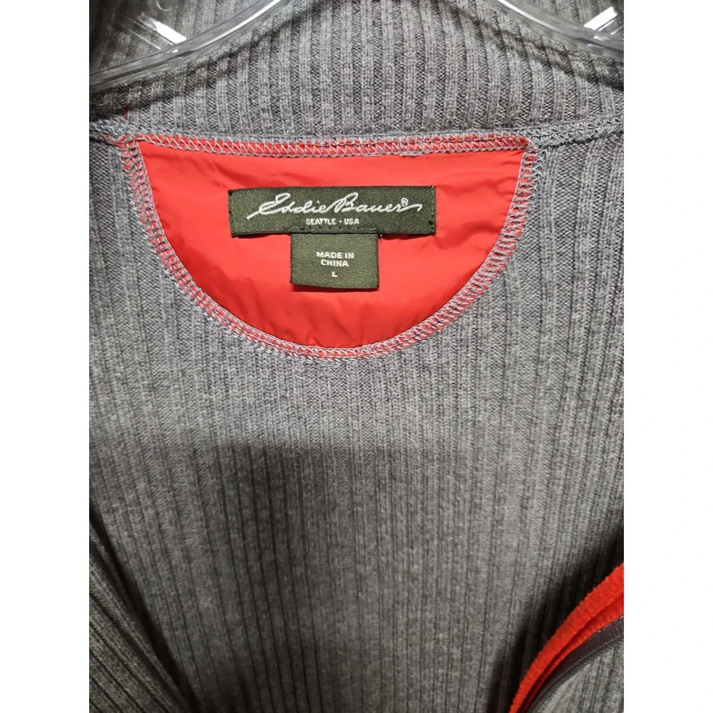 Eddie Bauer Men's Full‎ Zip Sweater - Picture 6 of 8